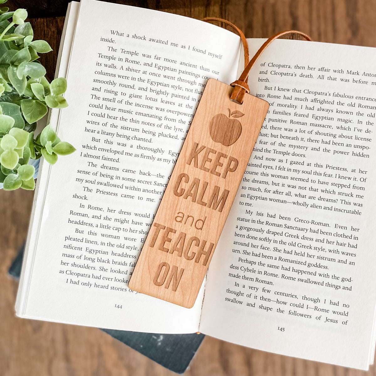 TEACHER BOOKMARK – Wooden Okies