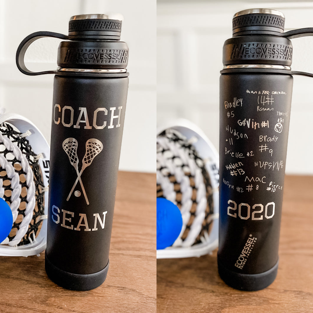 Coach Water Bottle