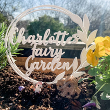 Load image into Gallery viewer, Fairy Garden sign
