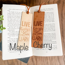 Load image into Gallery viewer, Football Wood Bookmark
