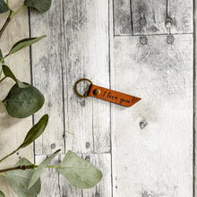 Load image into Gallery viewer, Vegan Leather Keychain - Small
