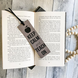 Vegan Leather Bookmarks