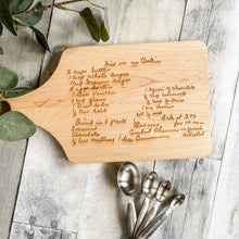 Load image into Gallery viewer, Handwriting Engraved Cutting Board
