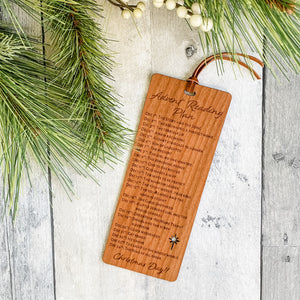 Advent "Storybook Bible" Wood Bookmark