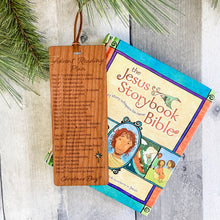 Load image into Gallery viewer, Advent &quot;Storybook Bible&quot; Wood Bookmark
