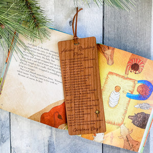 Advent "Storybook Bible" Wood Bookmark