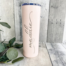Load image into Gallery viewer, Custom Design Engraved Straw Cup
