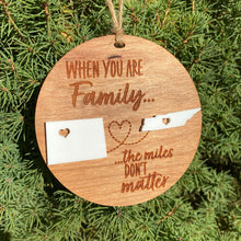 Load image into Gallery viewer, Distance Family Christmas Ornaments
