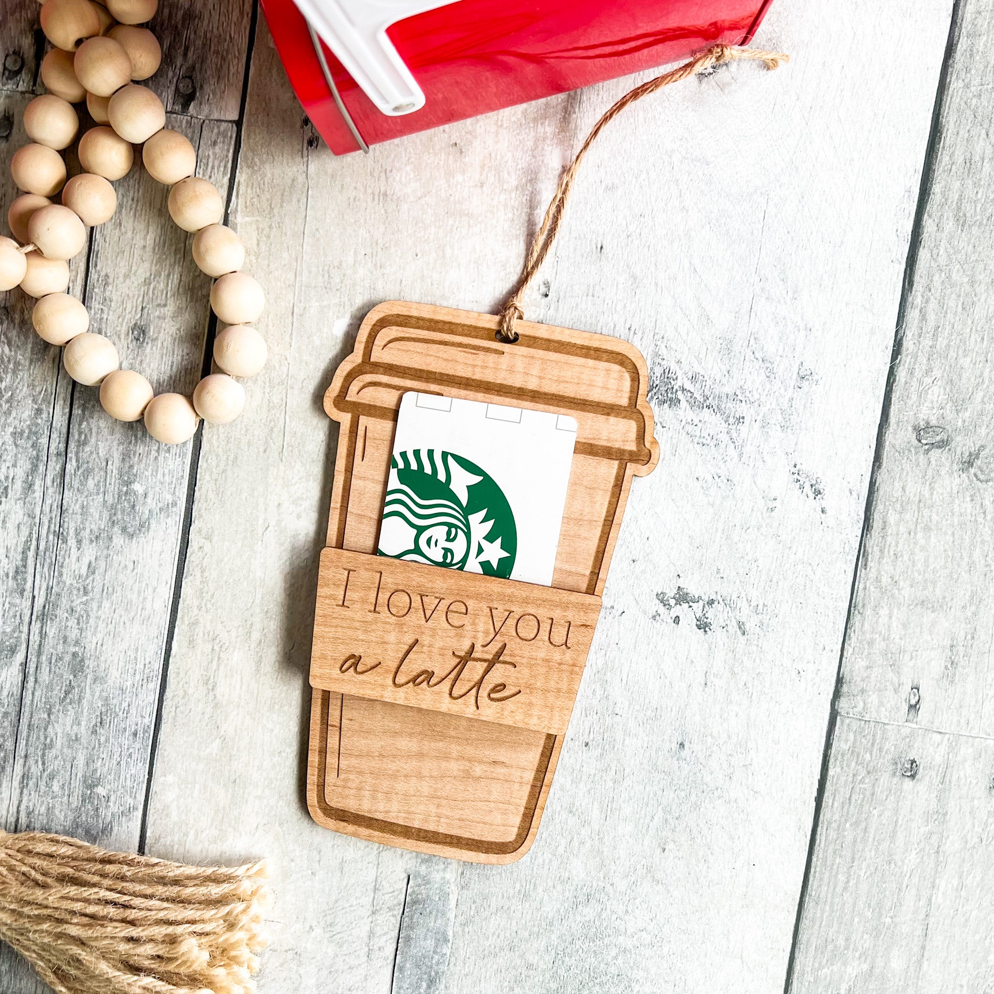 Coffee Cup Gift Card Holder | Personalized | Gift