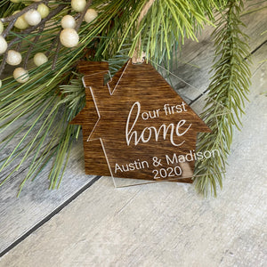 Our First Home Ornament